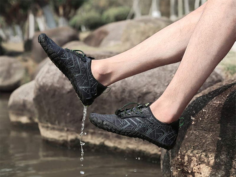 UBFEN Water Shoes for Men and Women Quick Dry Outdoor Beach Aqua Hiking Sneakers - Image 3